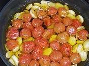 Tallarines tomates cherry