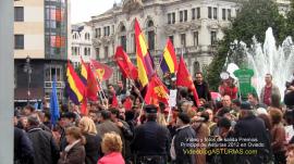 Video y fotos de Premios Principe de Asturias 2012 Oviedo: Manifestantes