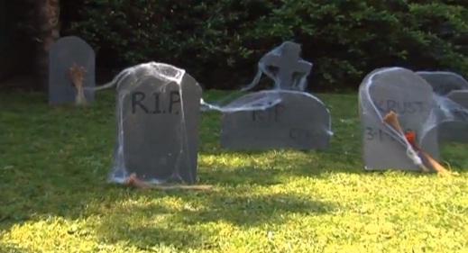 Halloween: Hacer unas lápidas para tu jardín