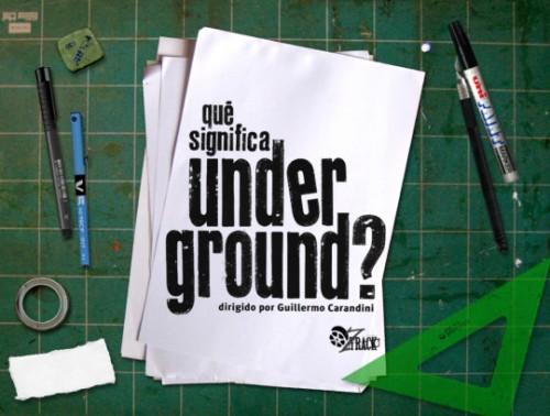 que significa underground documental e1351502365793 ¿Qué significa underground? Documental sobre los fanzines de cómic