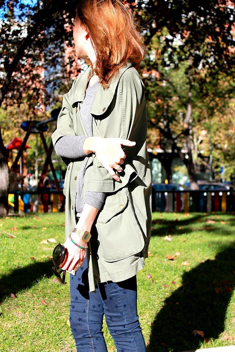 pitillos con estrella y parka