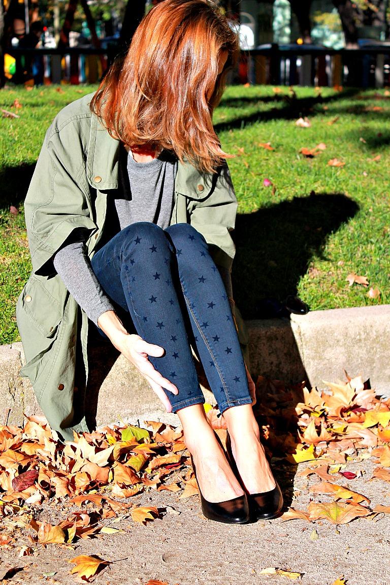 pitillos con estrella y parka