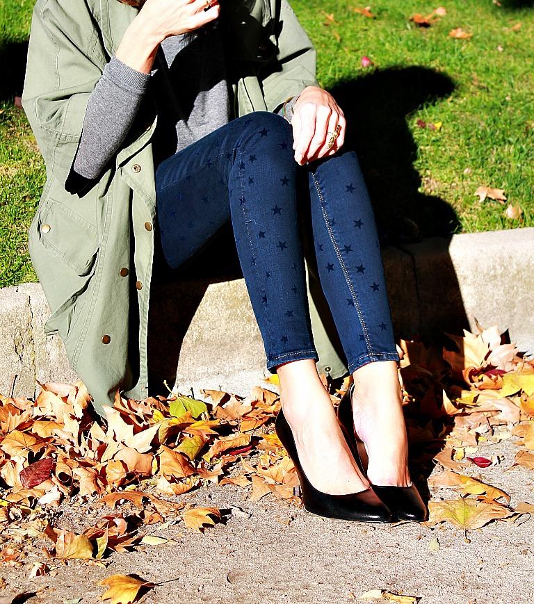 pitillos con estrella y parka