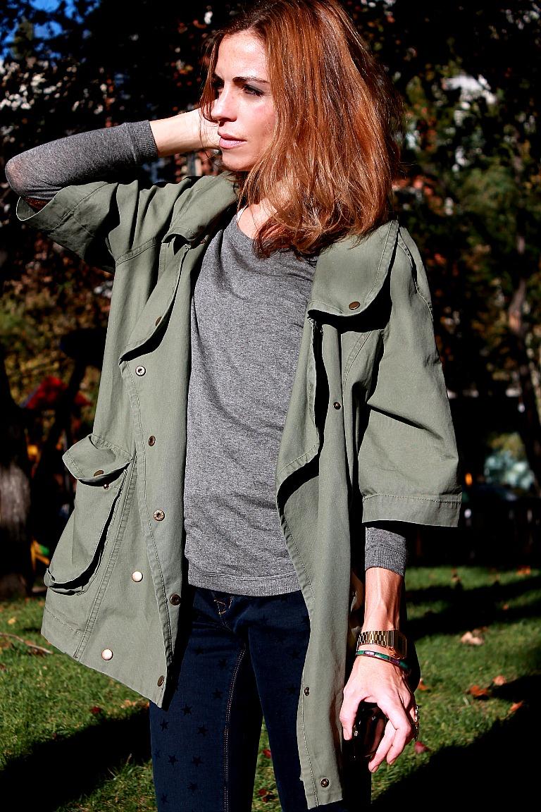 pitillos con estrella y parka