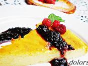 Tarta queso mermelada moras