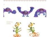 Arte conceptual personajes “Monsters University”