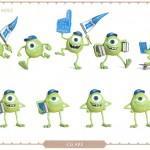 monsters-frikarte-2 Arte conceptual de los personajes de “Monsters University”