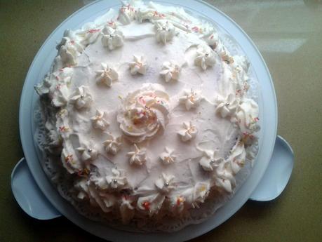 TARTA BROWNIE CON NATA SIN LACTOSA