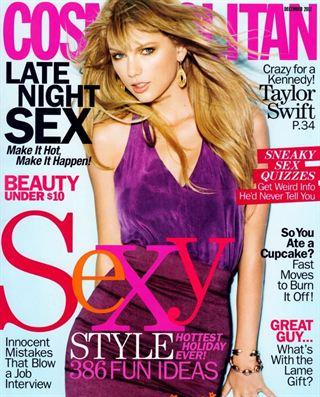 Taylor Swift, muy sexy en la portada del Cosmopolitan americano
