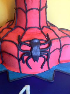 TARTA SPIDERMAN