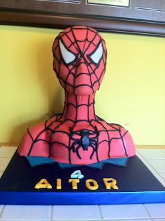 TARTA SPIDERMAN