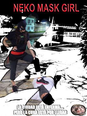 NEKO MASK GIRL: Corto superheróico de DarkSide Producciones