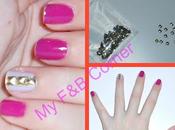 Manicura tachuelas Stud manicure