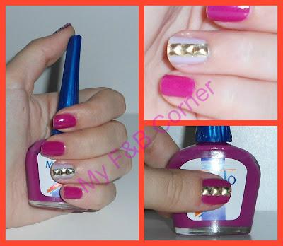 Manicura con tachuelas - Stud manicure
