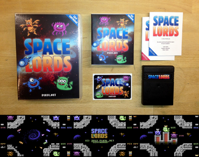 Space Lords y Fortress of Narzod, ¡más madera para tu Commodore 64!