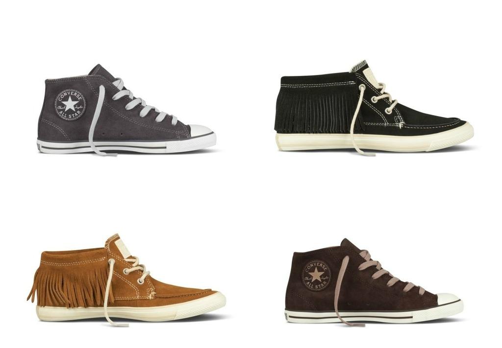 Suede or Leather Converse