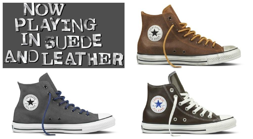 Suede or Leather Converse