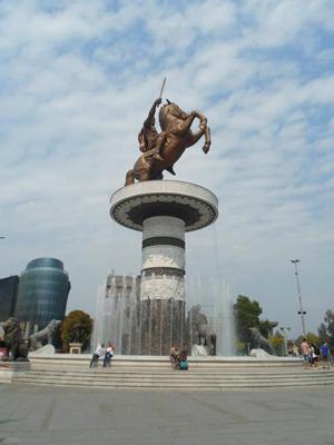 Skopje Alejandro Magno Creando una identidad de Macedonia a través de monumentos ‘Kitsch’