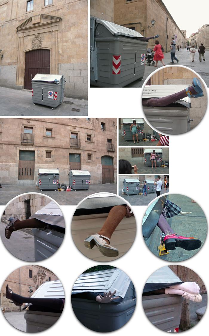 Mujer Divino Tesoro. Intervenciones.