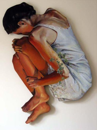 Recortables en DM. Formatos variados.Técnica: óleo.