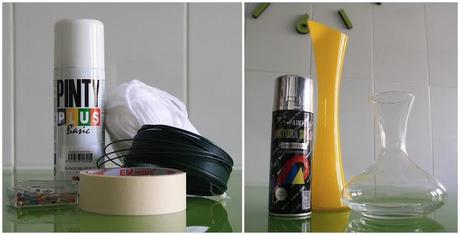 Diy: Los jarrones y los ramilletes de pompones de Erika