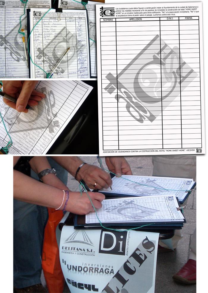 Interveción intervenida. “HOME SWEET HOME”