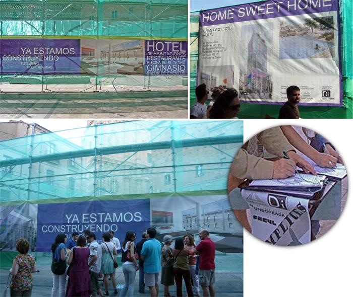 Interveción intervenida. “HOME SWEET HOME”