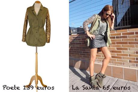 Parka de lentejuelas: ¡Se busca!