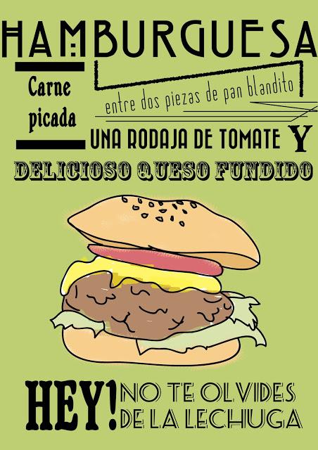 Una ilustre hamburguesa