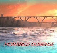 HORARIOS OURENSE 1 DE NOVIEMBRE