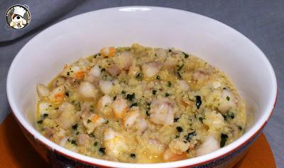 Recetas marinas: Sopa marina de cuscus