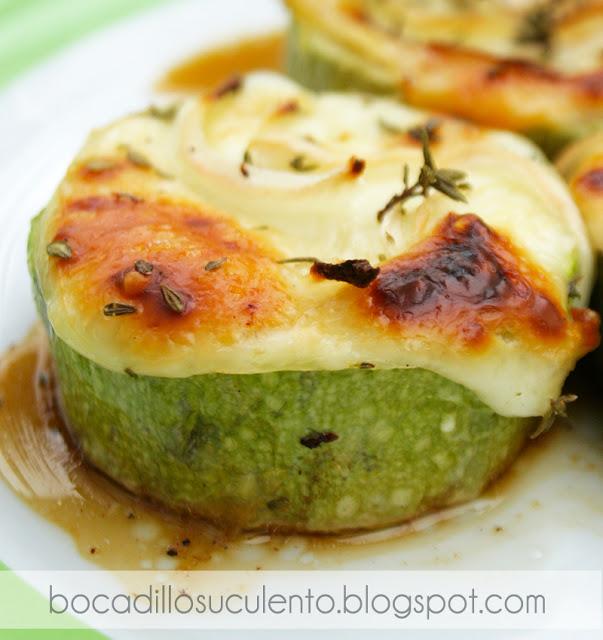 Calabacines Horneados.