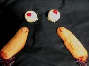 Ojos Dedos Bruja. Recetas para Halloween