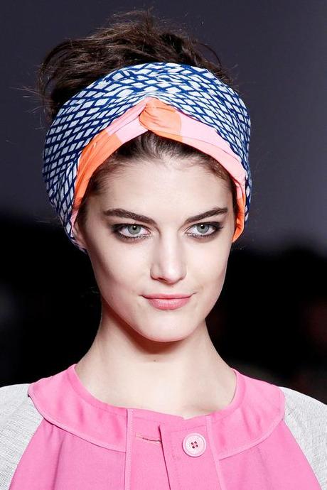 Marc Jacobs managed to make turbans look très chic - the urban way. @ Marc by Marc Jacobs S/S 2013