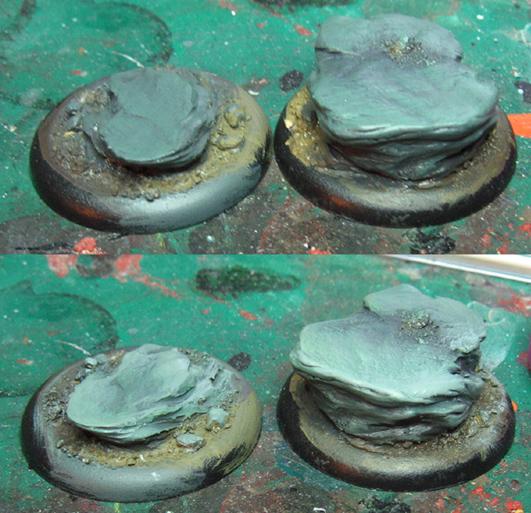James Wappel Miniature Painting: Making and painting an Apoxy sculpt base