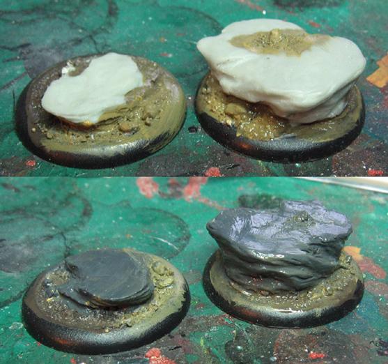 James Wappel Miniature Painting: Making and painting an Apoxy sculpt base
