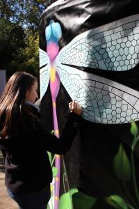 Un spray matemático gigante en medio del Real Jardín Botánico