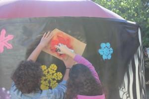 Un spray matemático gigante en medio del Real Jardín Botánico