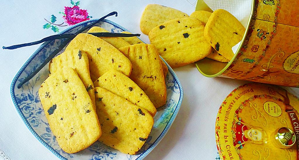 Biscotes de vainilla