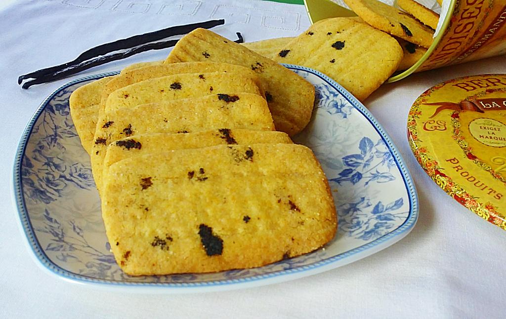 Biscotes de vainilla