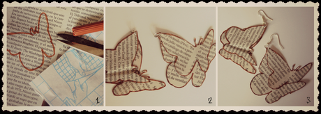 Pendientes de papel!!