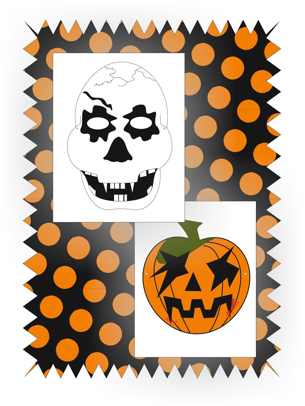 ESPECIAL HALLOWEEN: SPOOKY BOXES.CAJITAS ENCANTADAS PARA GUARDAR LAS GOLOSINAS Y CARETAS IMPRIMIBLES