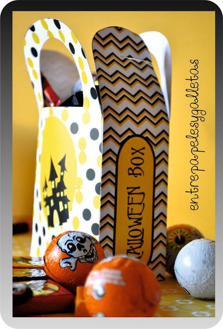 ESPECIAL HALLOWEEN: SPOOKY BOXES.CAJITAS ENCANTADAS PARA GUARDAR LAS GOLOSINAS Y CARETAS IMPRIMIBLES