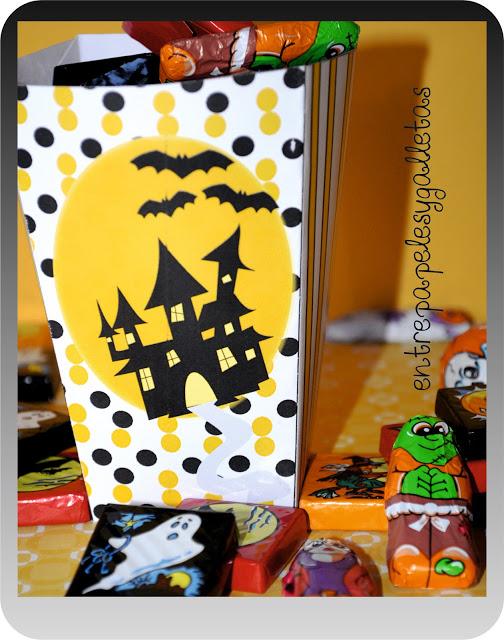 ESPECIAL HALLOWEEN: SPOOKY BOXES.CAJITAS ENCANTADAS PARA GUARDAR LAS GOLOSINAS Y CARETAS IMPRIMIBLES