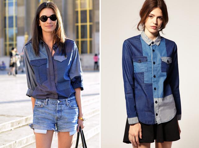 Tendencias de moda: Denim patchwork