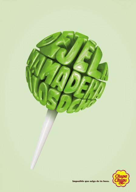 Imágenes publicitarias de CHUPA CHUPS