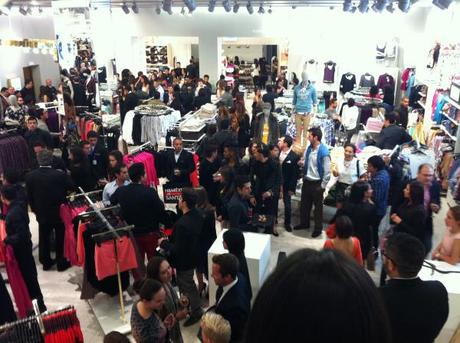 Inaguración de la primera tienda H&M; en México