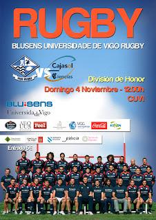 HORARIOS, CAMPOS Y ÁRBITROS DE LA JORNADA DE RUGBY, 3  Y 4 DE NOVIEMBRE