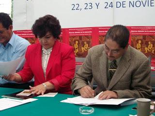 Conalep e IMCED firman convenio de coordinación educativa