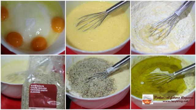 Bizcocho de chufas delicioso